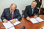 An Agreement signed betw UP MS and ORFK