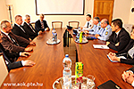 Delegation of the Hungarian Police Headquarters at UPMS